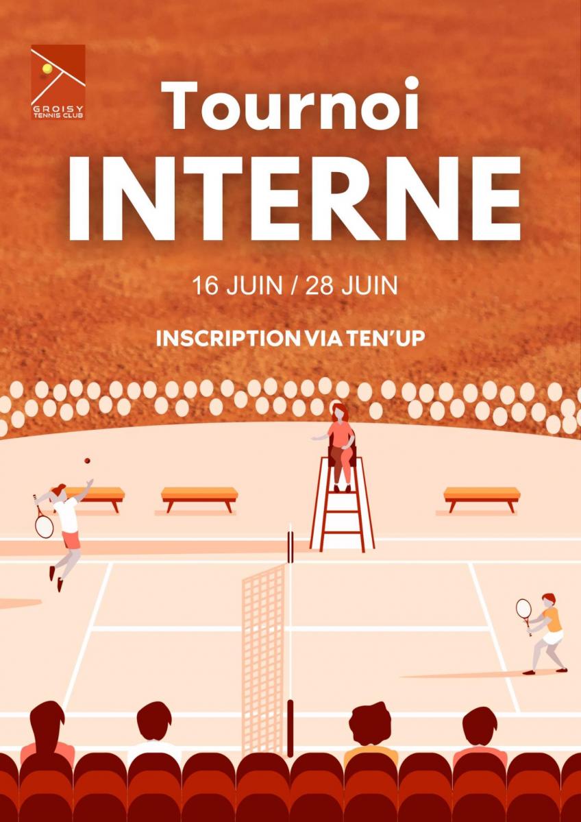 Affiche tournoi interne